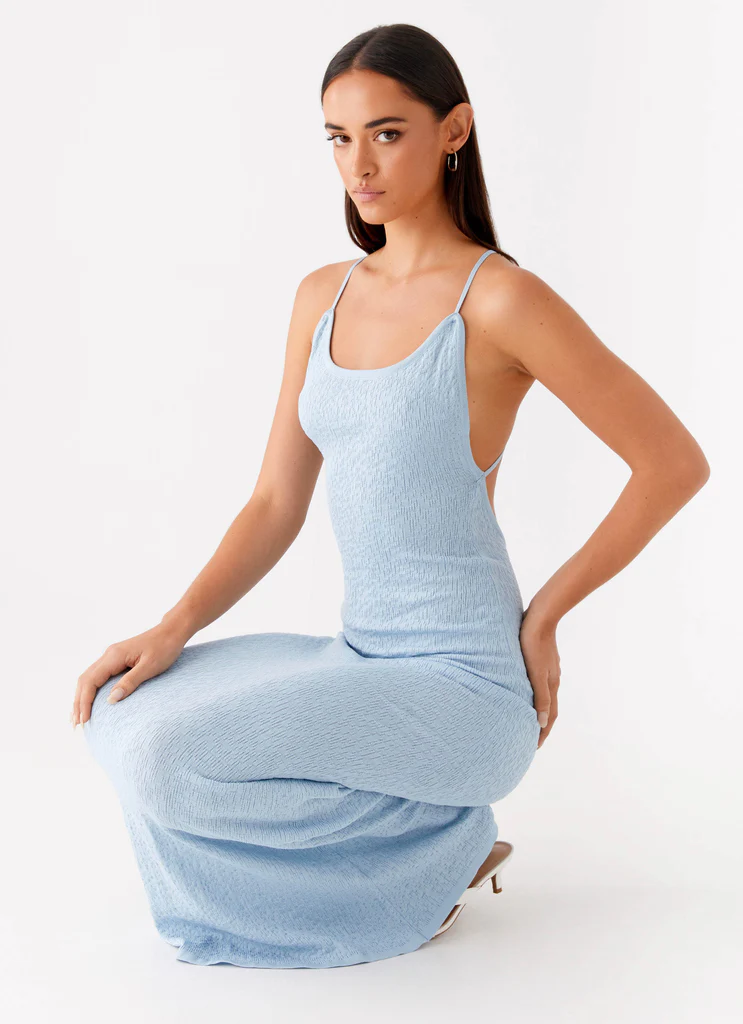 Robe Maxi Lopez – Bleu Robe Maxi Lopez - Bleu
