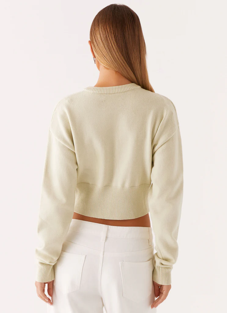 Cardigan tricot Its Happening - Sauge