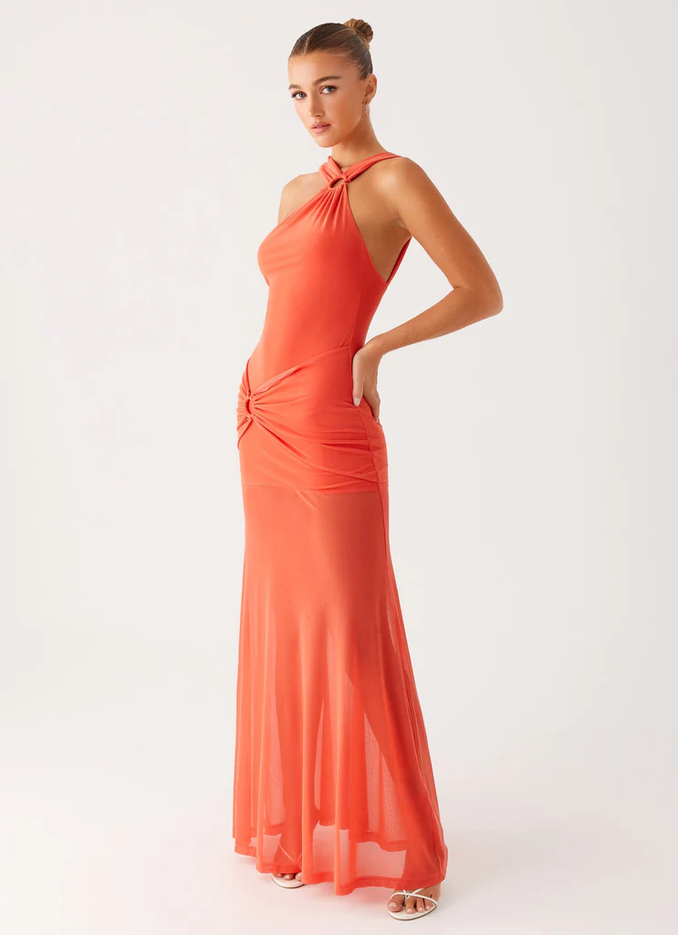 Robe Maxi Kavala - Corail