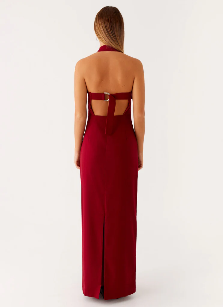 Robe Maxi Rumour Has It - Rouge