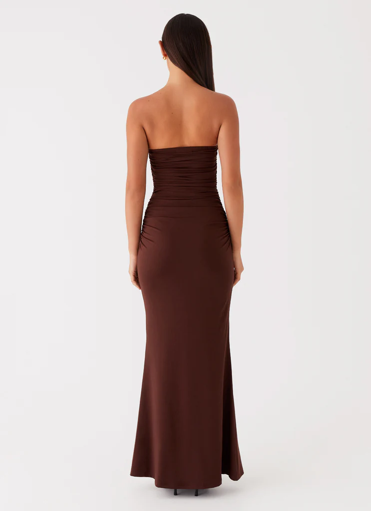 Robe Maxi Rudy – Marron Robe Maxi Rudy - Marron