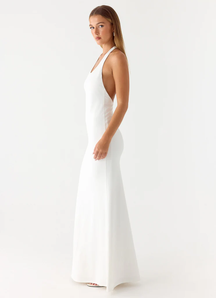 Robe Maxi New Girl - Blanc
