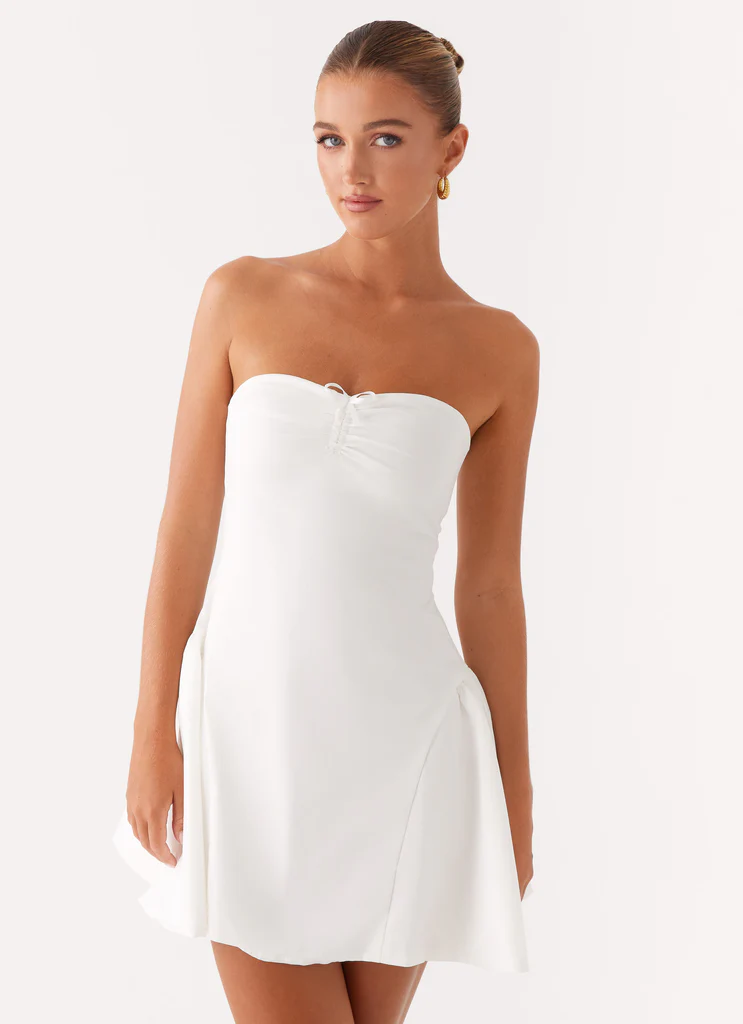 Robe Mini Lucille – Blanc Robe Mini Lucille - Blanc