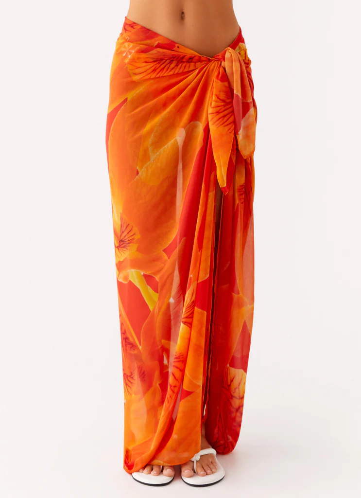 Sarong Sandy Shores – Orange Serein Sarong Sandy Shores - Orange Serein