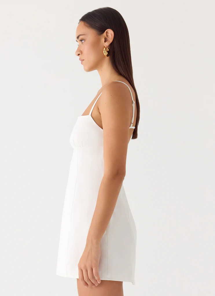 Robe Mini Second Sun - Blanc