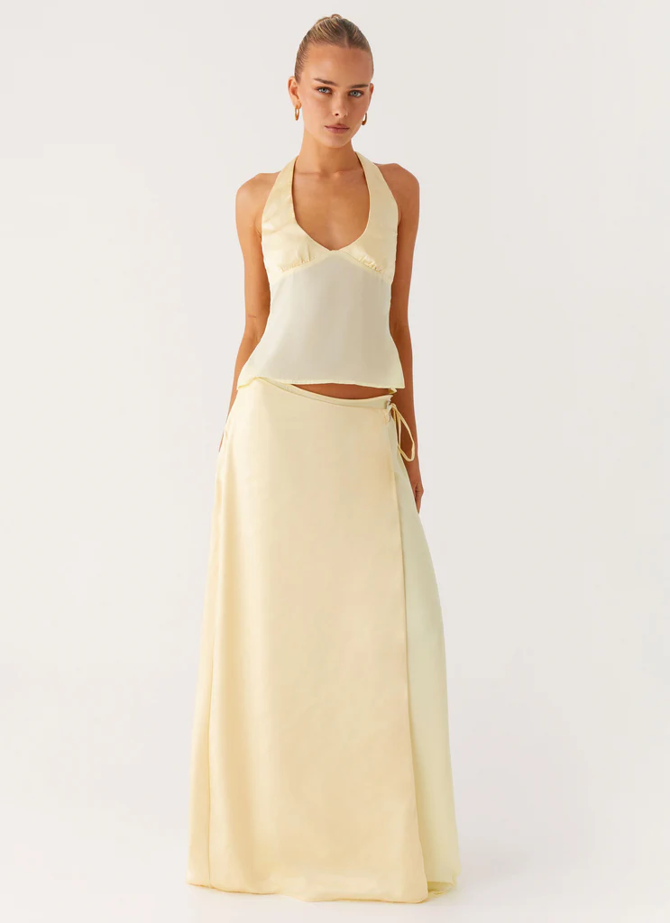 Jupe Maxi Pollie - Jaune