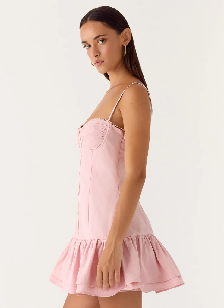 Robe Mini Loulette - Rose