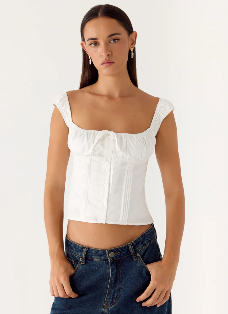 Top Fornarina - Blanc