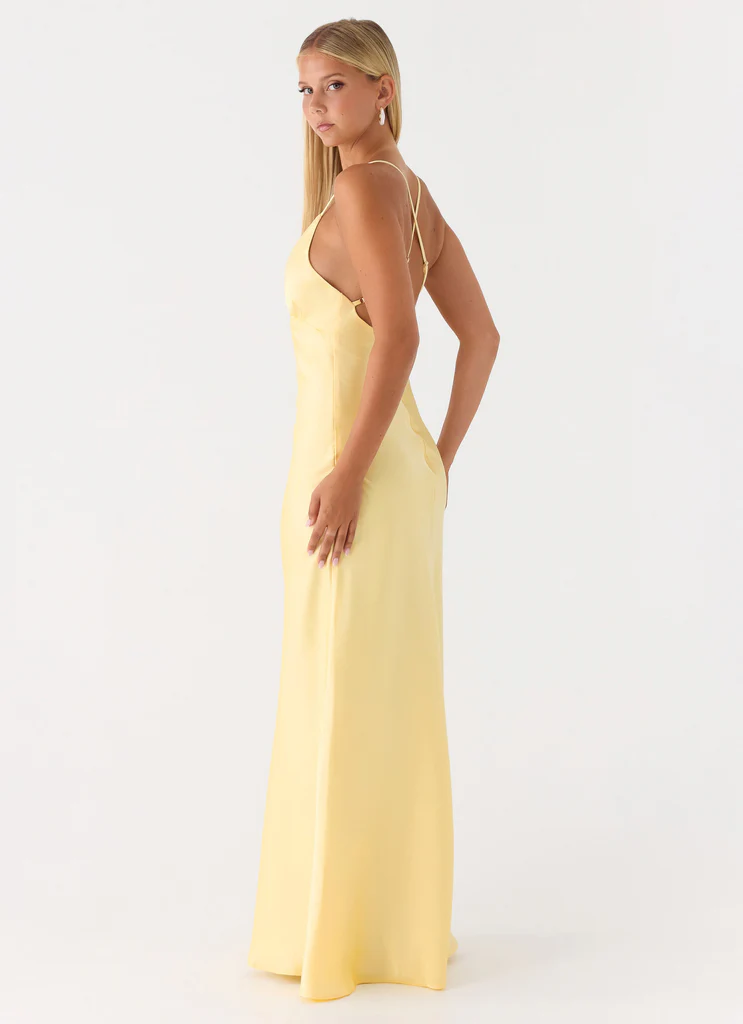 Robe Maxi Sundowner - Jaune