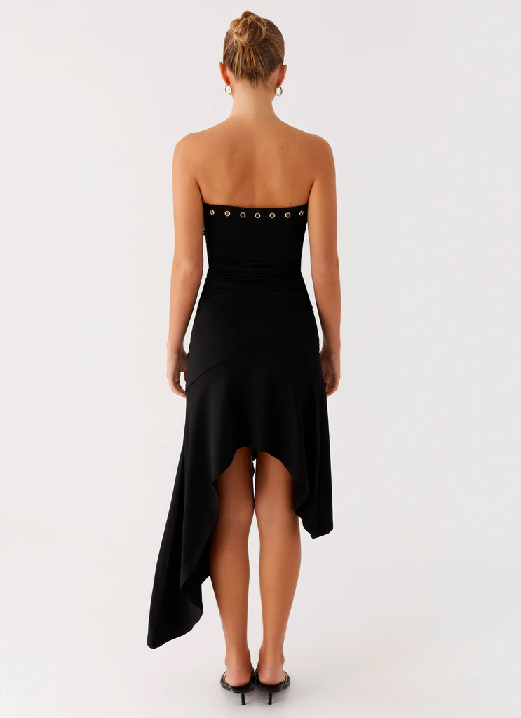 Robe Midi Sans Remords - Noir