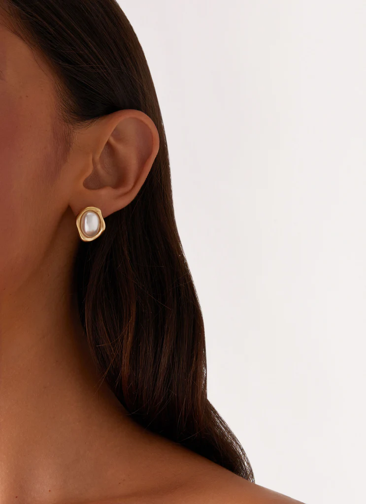 Boucles d'oreilles Pearl Blessing - Perle