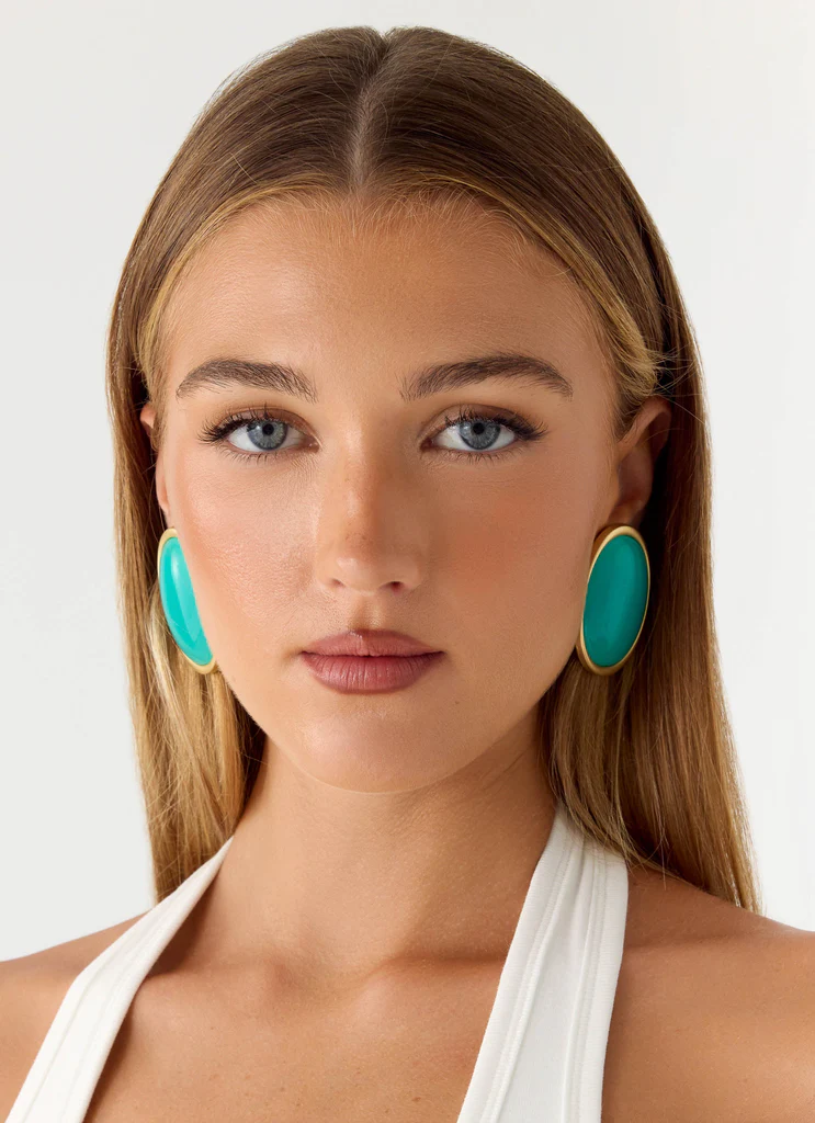 Boucles d'oreilles Tangerine Haze - Bleu
