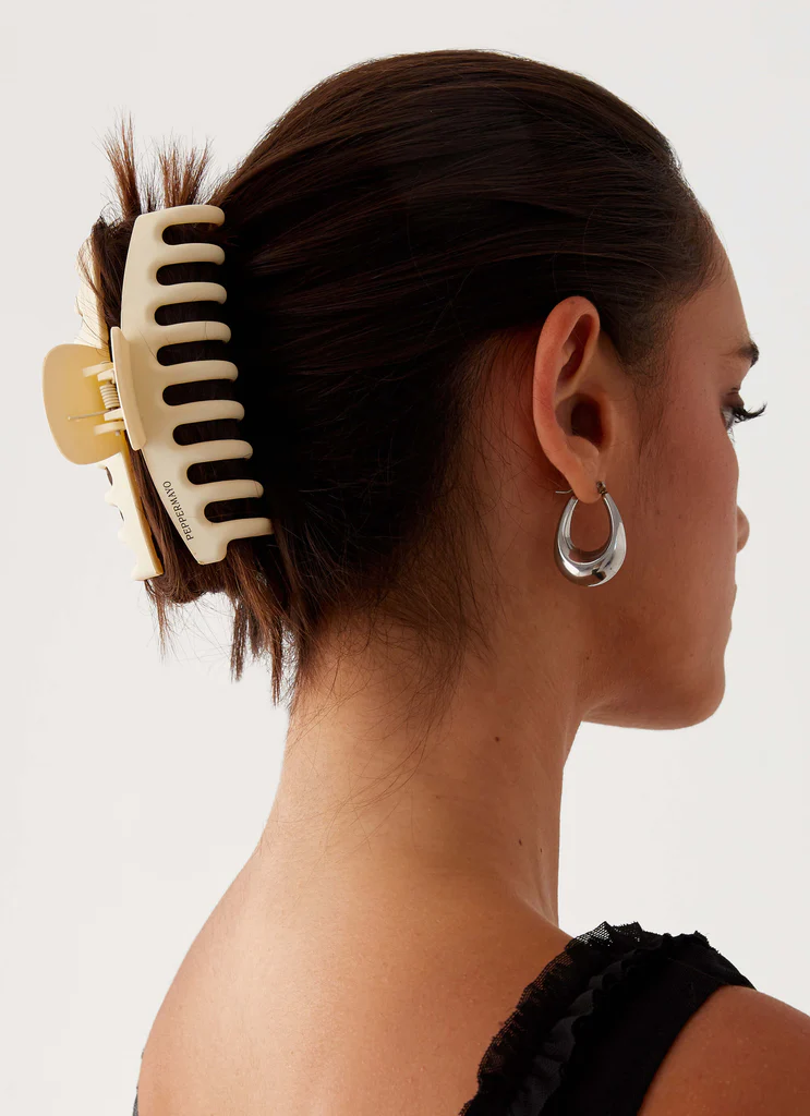 Peppermayo Claw Clip - Ivoire