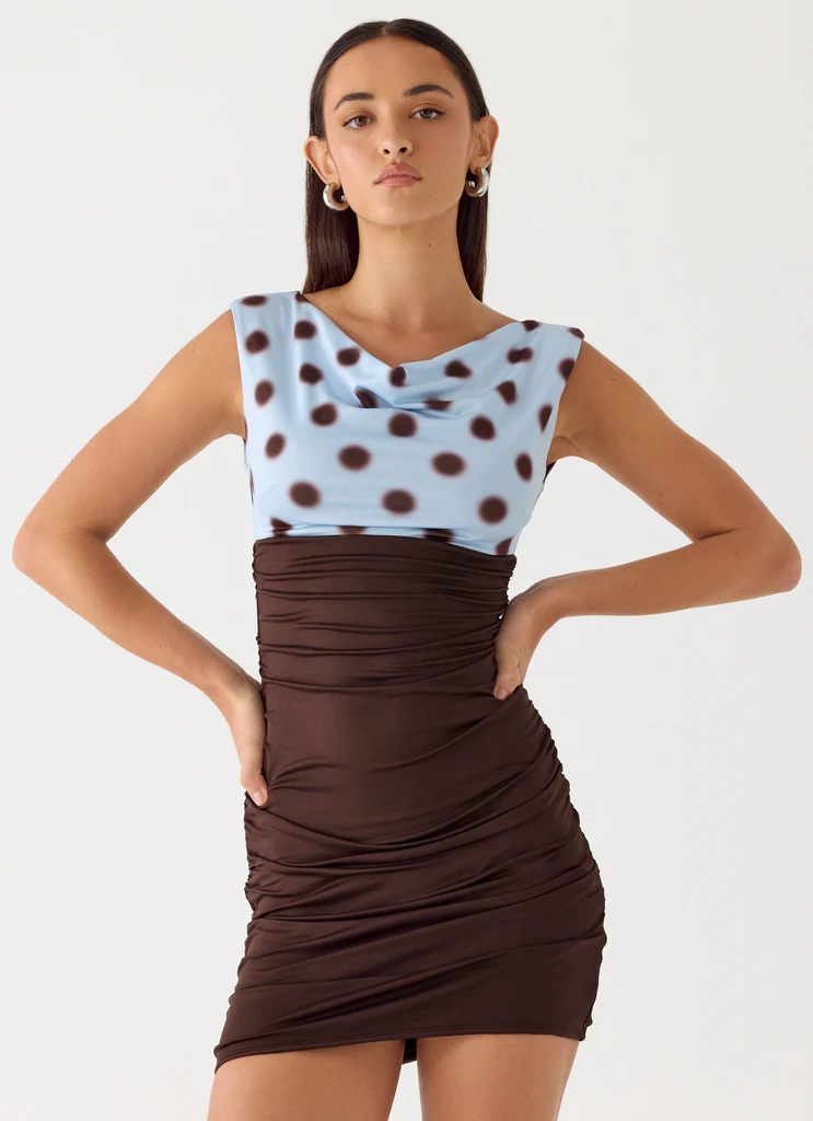 Robe Mini Times Two - Taches Chocolat