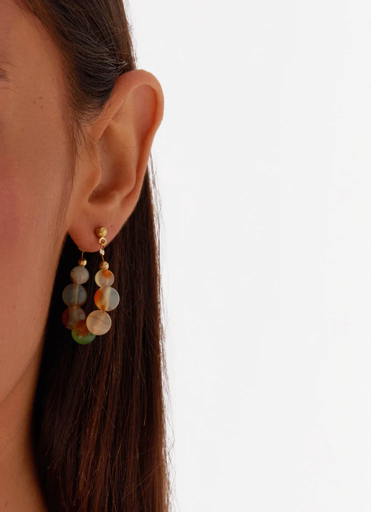 Boucles d’oreilles Maie – Multicolores Boucles d'oreilles Maie - Multicolores