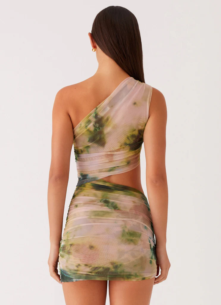 Robe Mini Addie - Forêt tropicale
