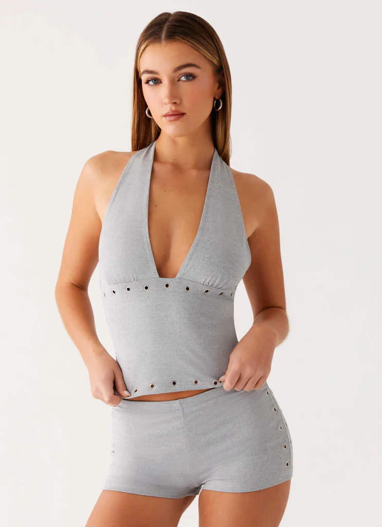 Shorts Mini Roxy - Gris