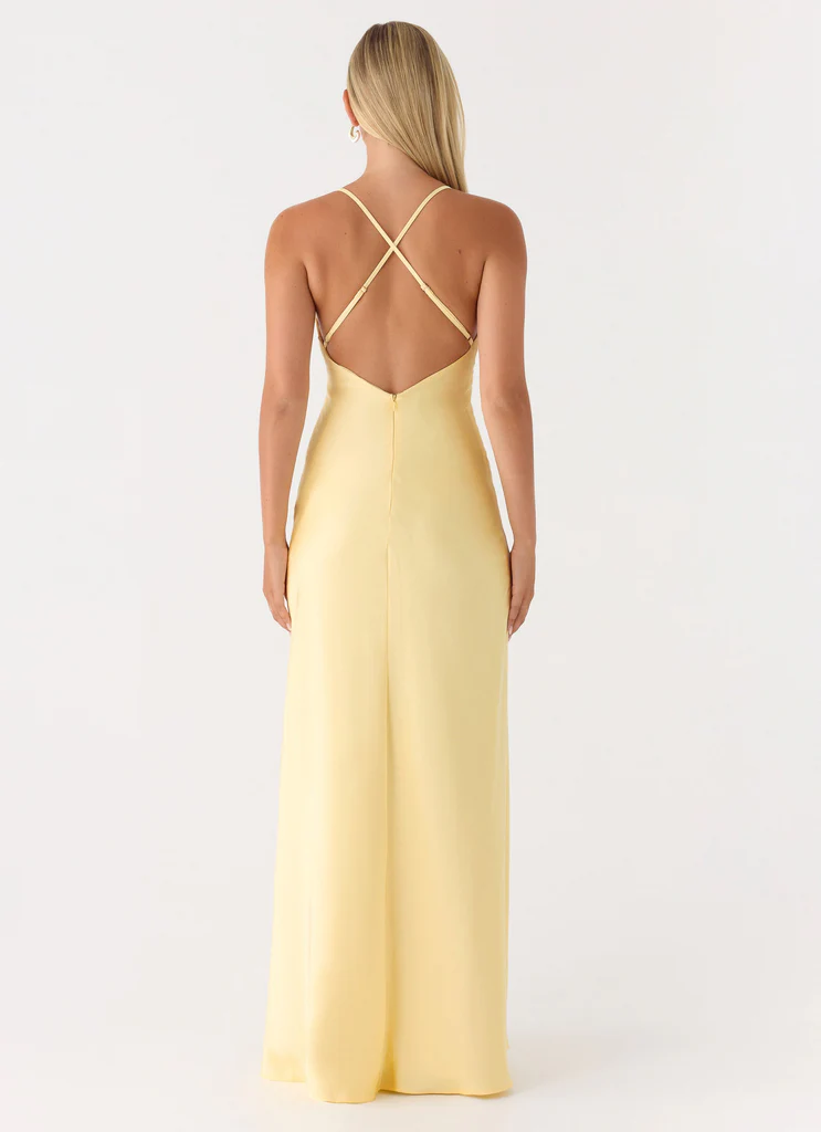 Robe Maxi Sundowner - Jaune