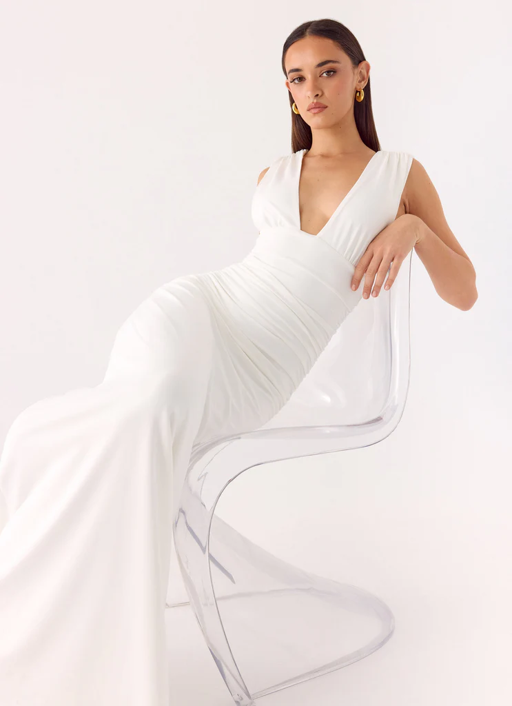 Robe maxi Options - Blanc