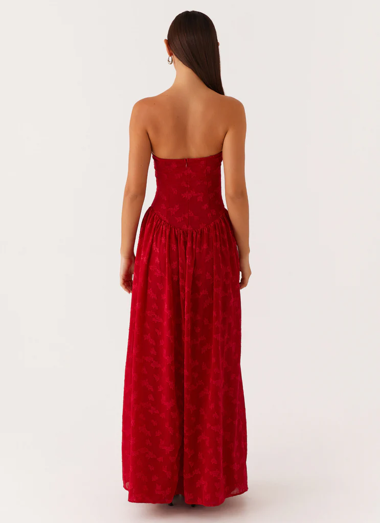 Robe Maxi Adira - Rouge