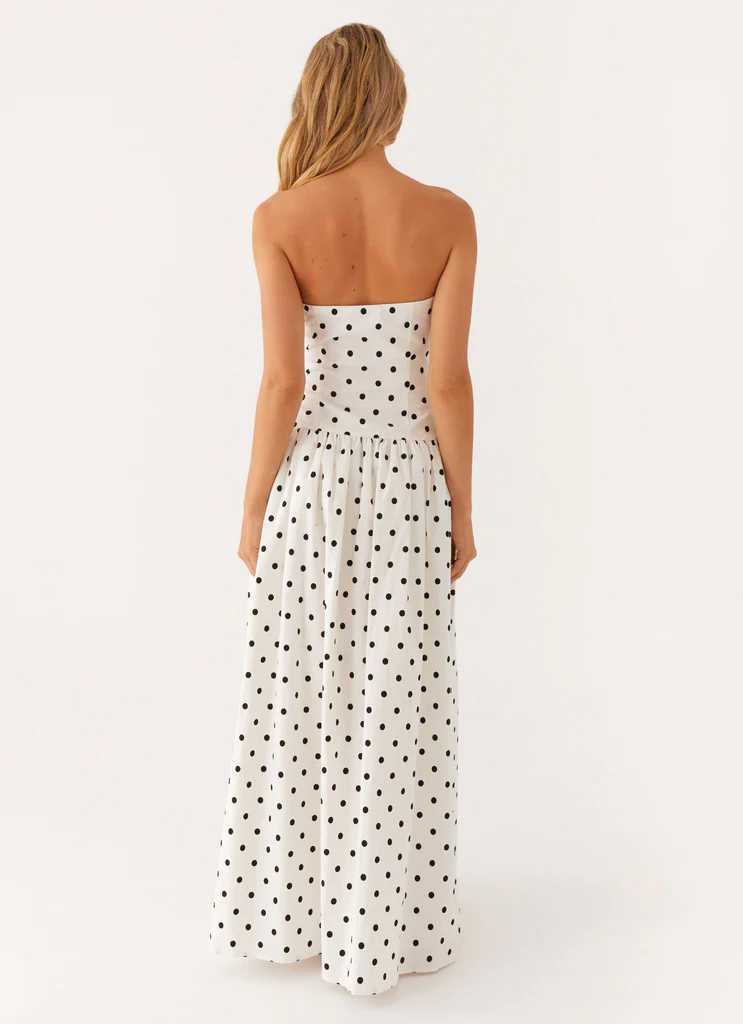 Robe Maxi Andorre - Tâche blanche