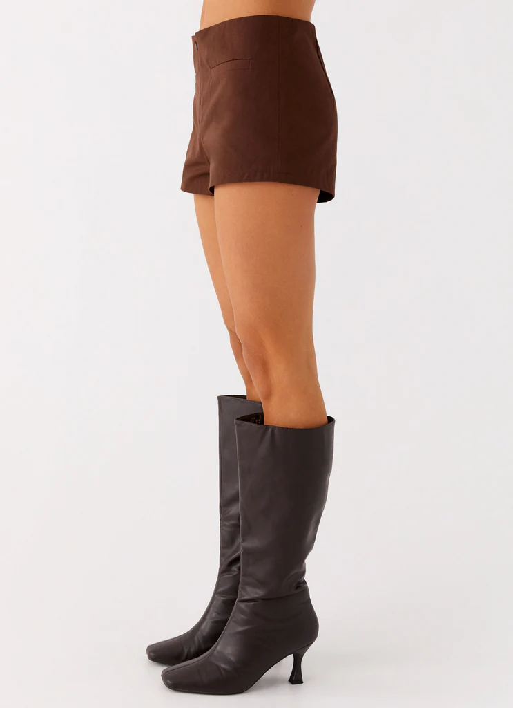 Short Nia Micro - Chocolat