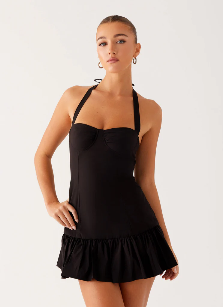 Robe Mini Bustier Cheryl – Noir Robe Mini Bustier Cheryl - Noir