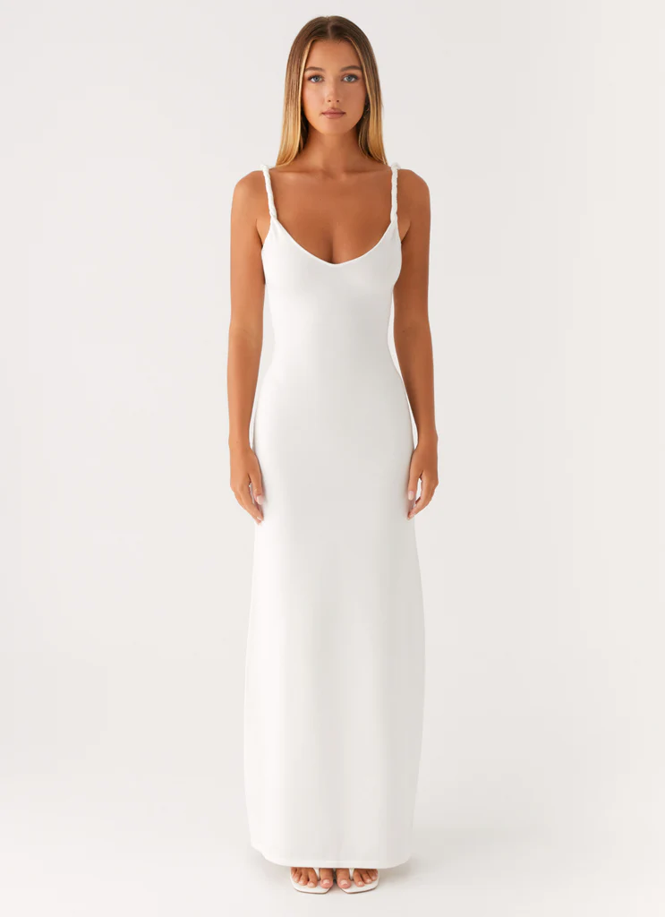Robe maxi Anastasia - Ivoire