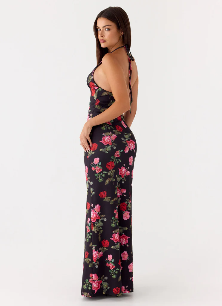 Robe maxi Lorrieanne - Midnight Bloom