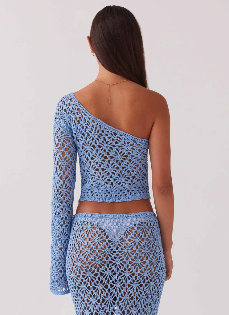 Haut à crochet Merliah - Bleu