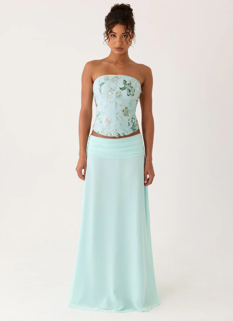Jupe Maxi Natalya - Avoine