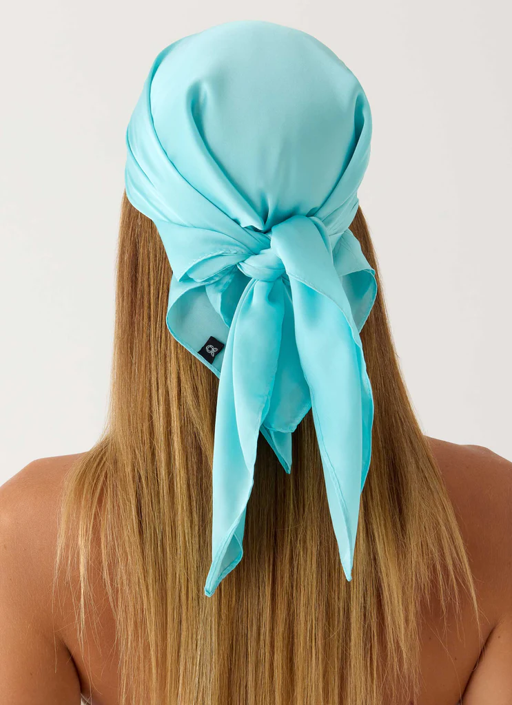 Foulard pour la tête Lover Vibes - Aqua