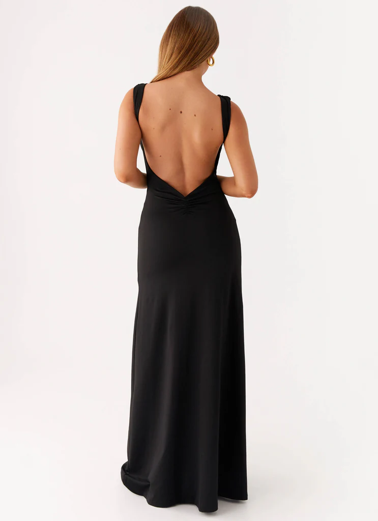 Robe maxi Phianne - Noir