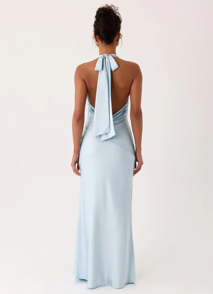 Robe Maxi Jasmanie - Bleu