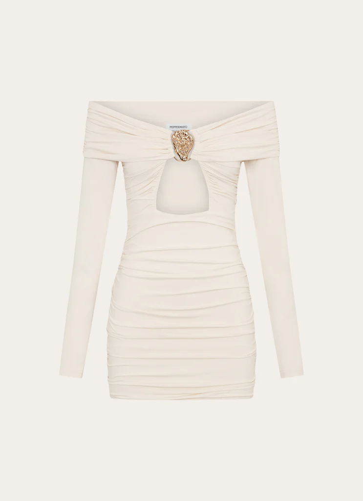 Robe Millie Mini - Ivoire