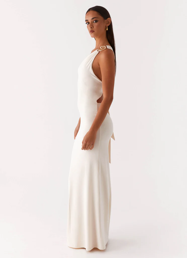 Robe Maxi Infinity – Ivoire Robe Maxi Infinity - Ivoire