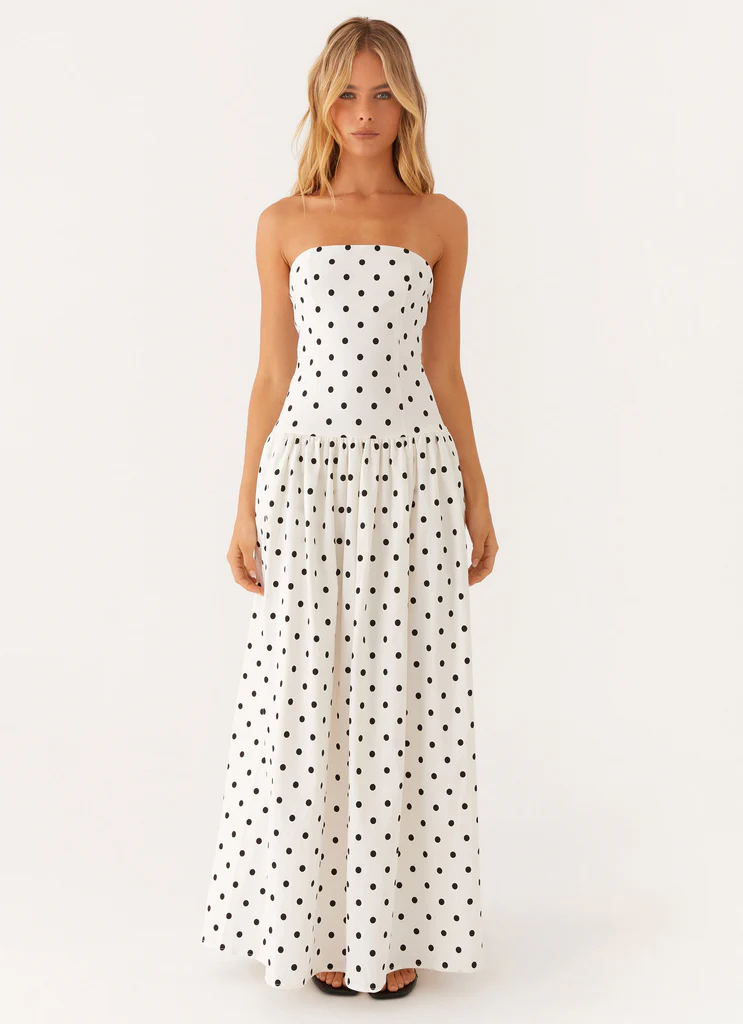 Robe Maxi Andorre - Tâche blanche