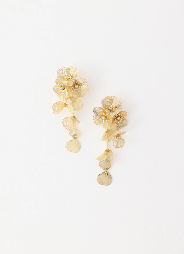 Boucles d'oreilles Lumiere - Or