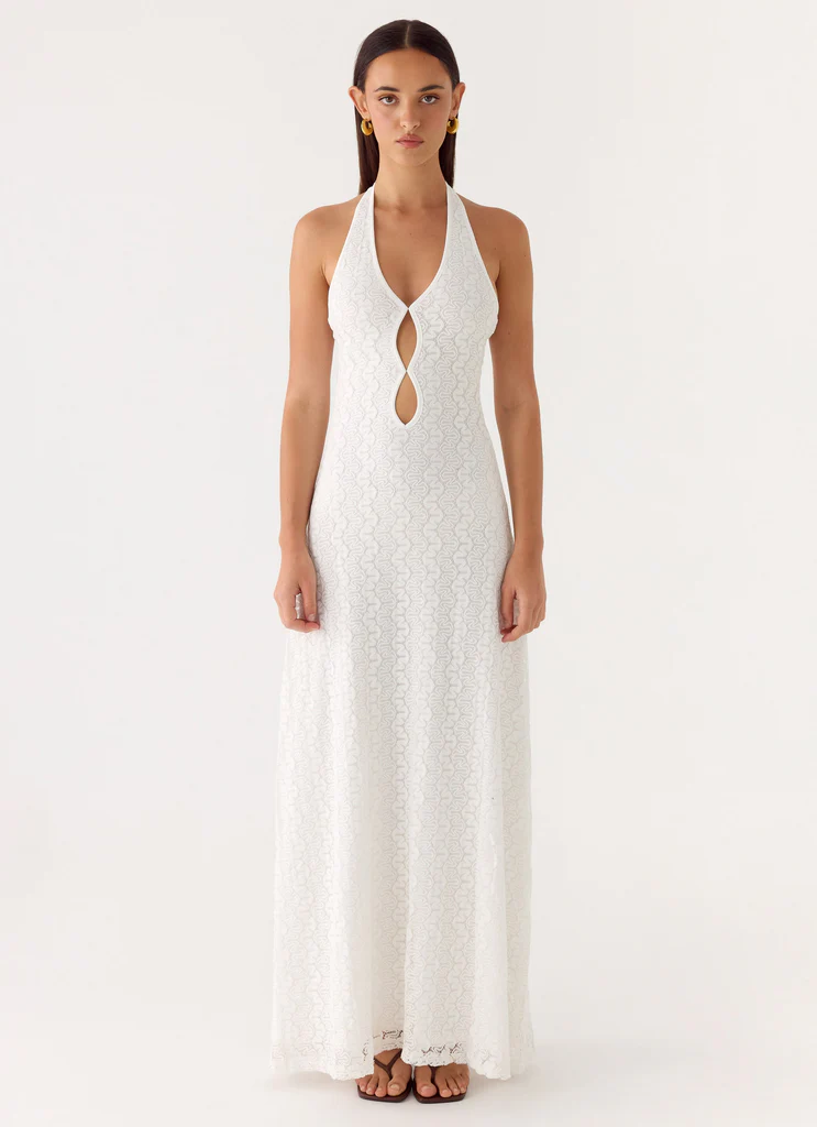 Robe Maxi Vanessa - Ivoire