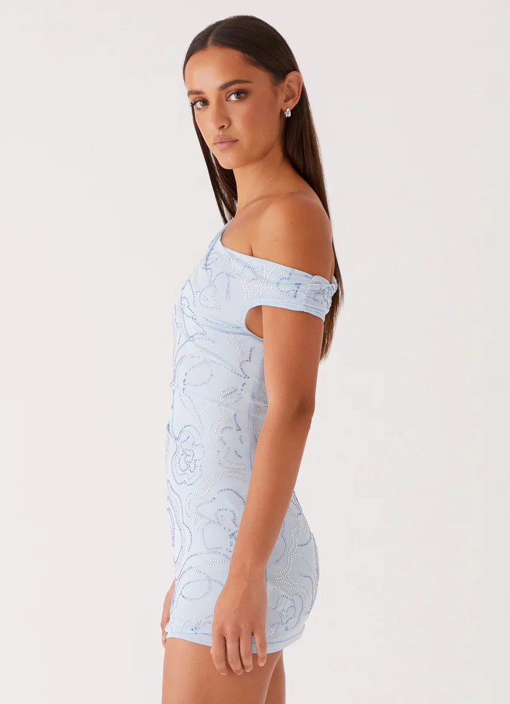Robe Mini Mountain High - Bleu
