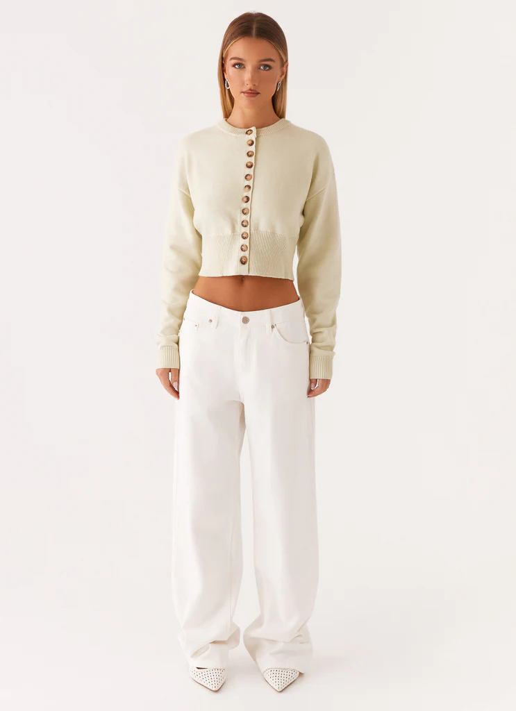 Cardigan tricot Its Happening - Sauge