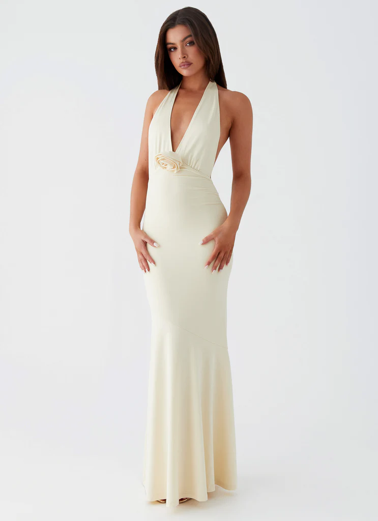 Robe Maxi Eliza Rose - Jaune