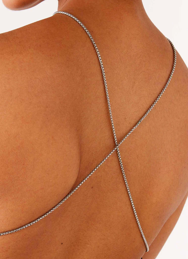 Robe Mini à Col en Cloche avec Ouverture Frontale - Noir