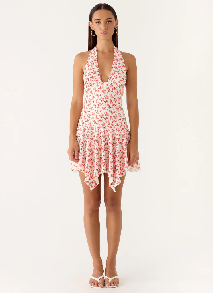 Robe Mini Khrysta - Rose Porcelaine