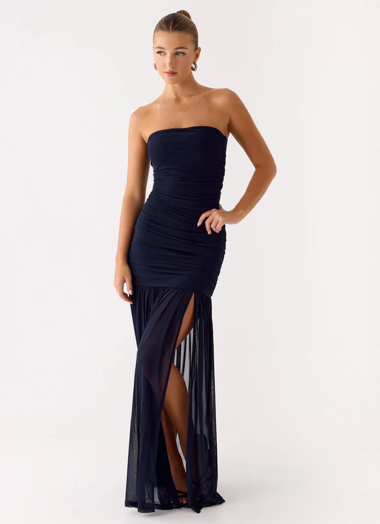 Robe Maxi Savaya - Bleu Nuit