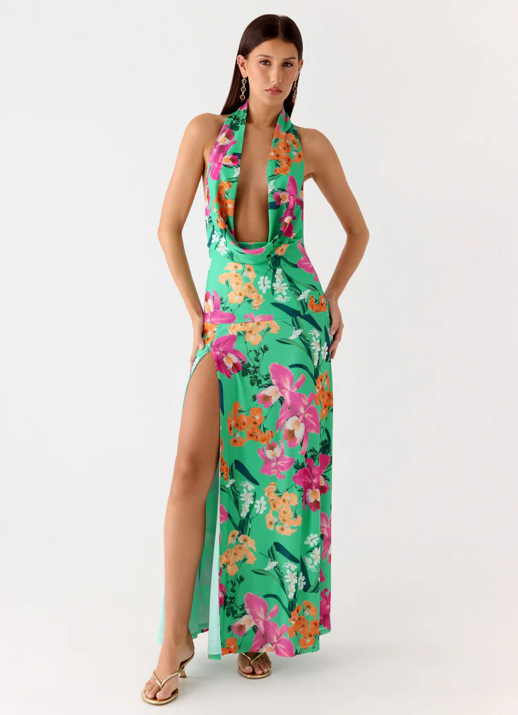 Robe Maxi Zoriana - Jungle Bloom