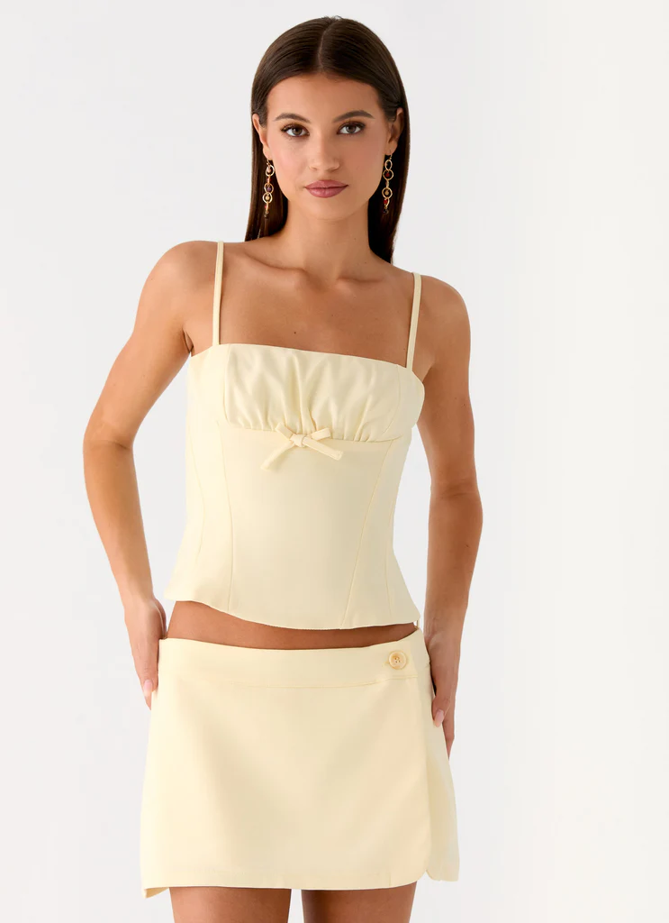 Gowon Top - Jaune Beurre