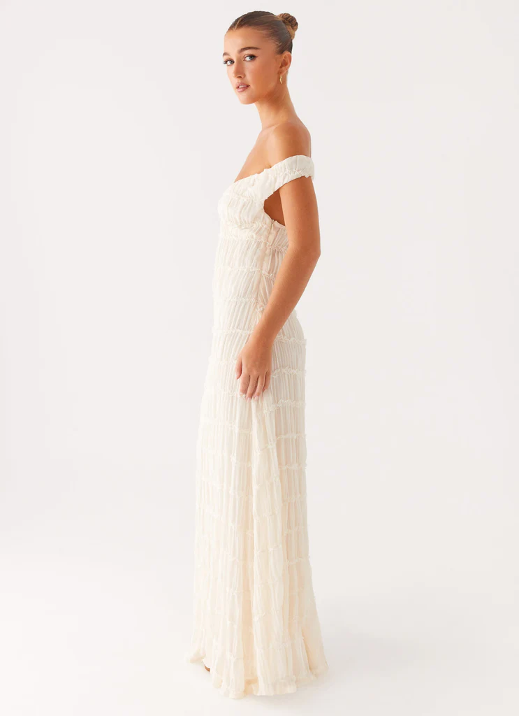 Robe maxi Embrace - Ivoire