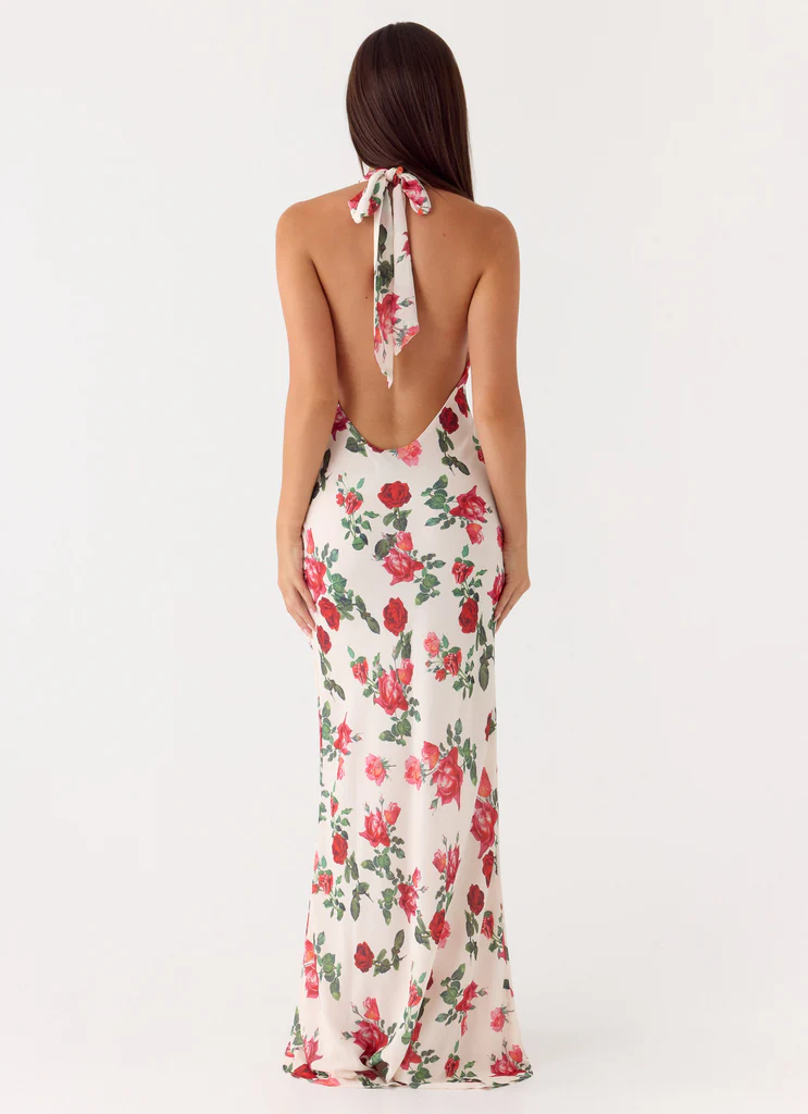Robe Maxi Maryk - Ivory Bloom