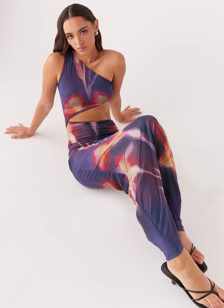 Robe maxi en maille Shadows In The Sun - Ember Rose